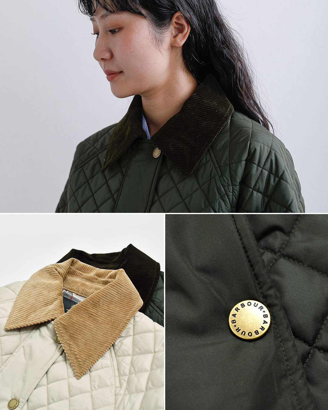 Barbourキルティング ジャケット AVA QUILTED JACKET lqu1920