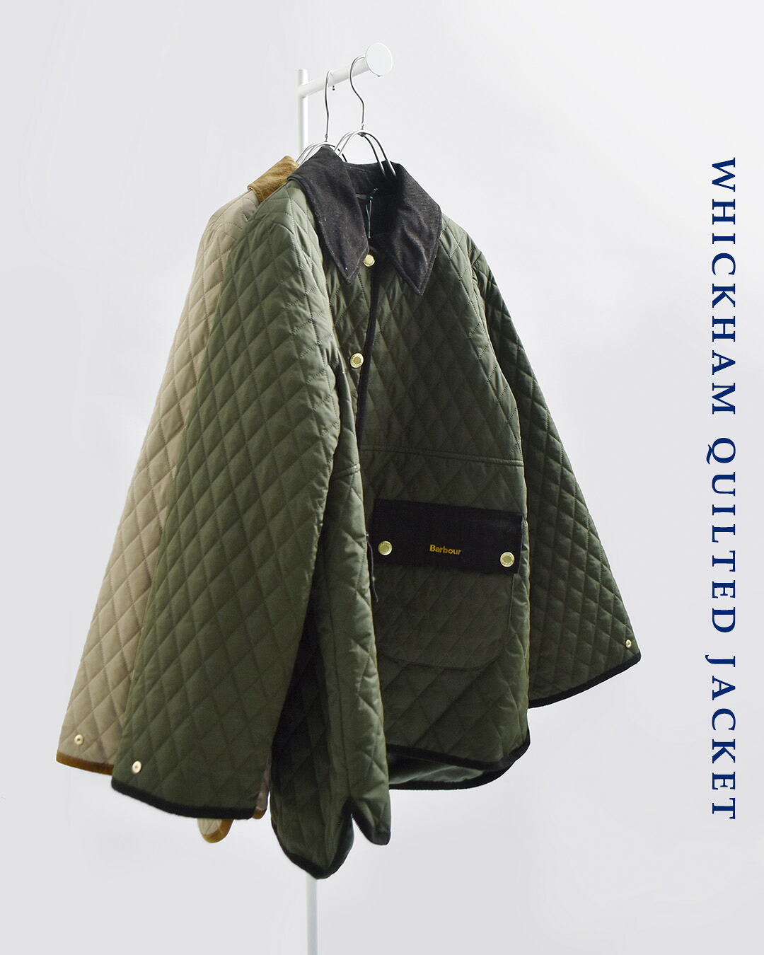 Barbourウィッカム キルティング ジャケット WHICKHAM QUILTED JACKET lqu1925