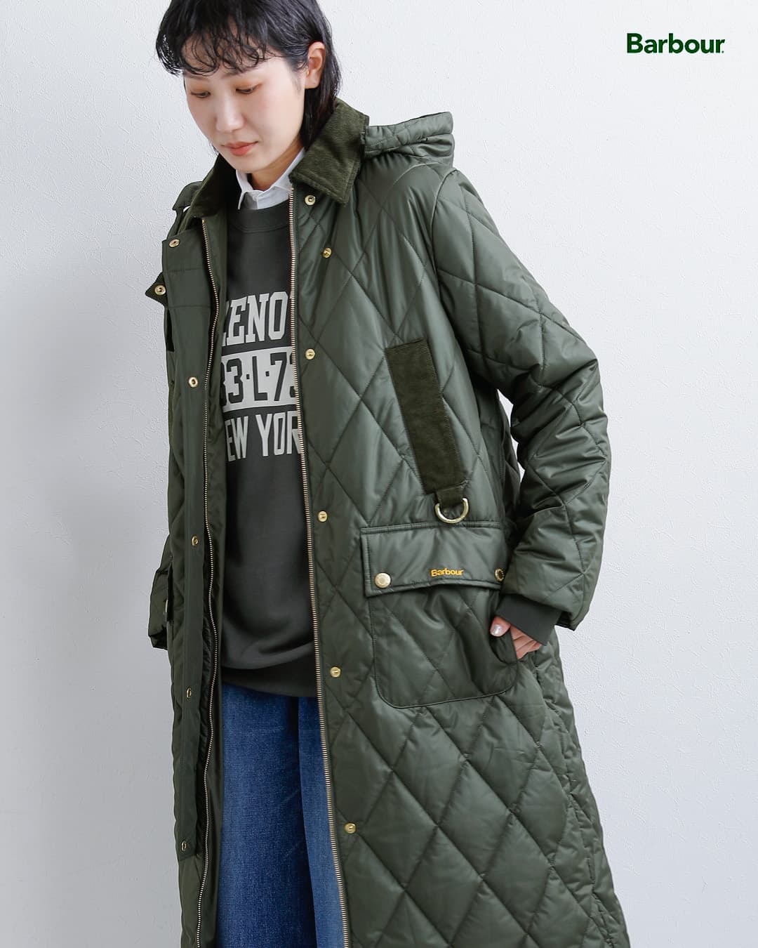 Barbour(バブアー)キルティング ジャケット RUDSON QUILTED JACKET lqu1928