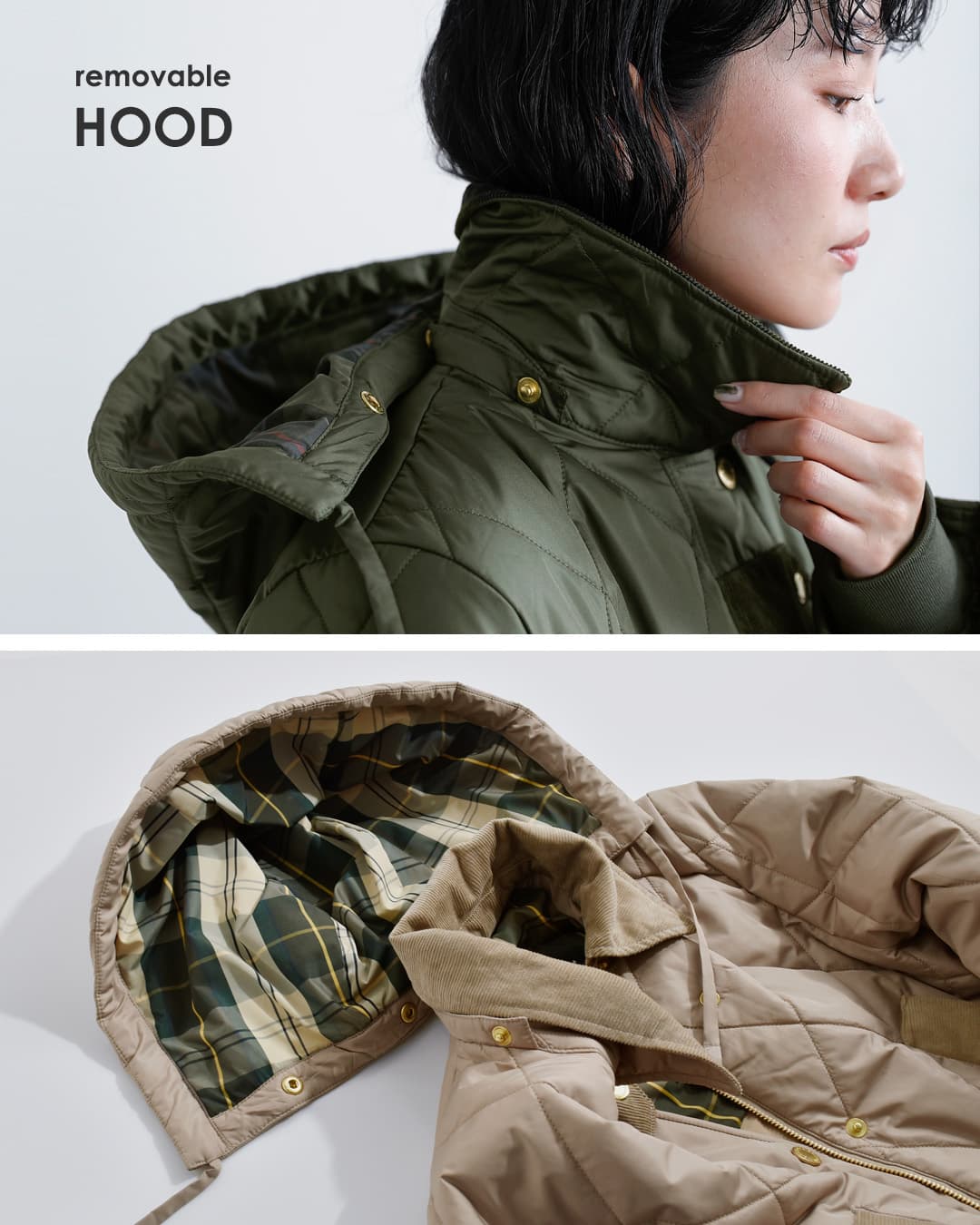 Barbour(バブアー)キルティング ジャケット RUDSON QUILTED JACKET lqu1928