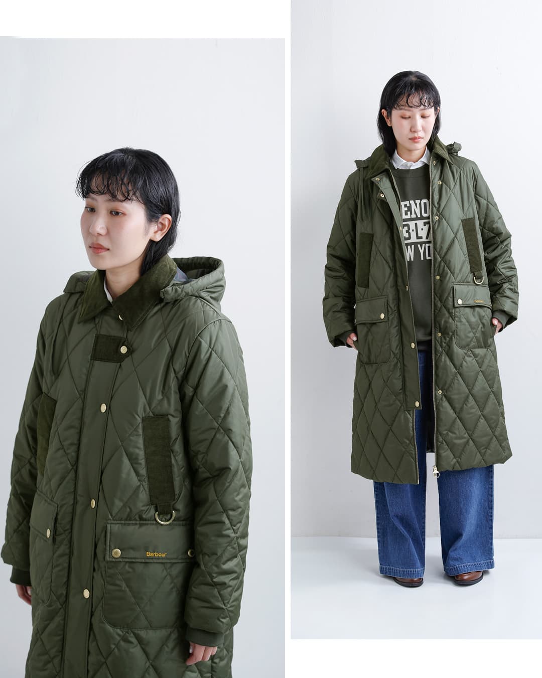 Barbour(バブアー)キルティング ジャケット RUDSON QUILTED JACKET lqu1928