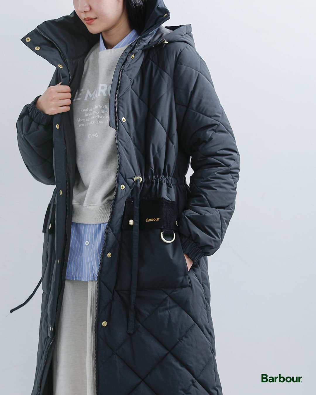 Barbour(バブアー)アルバーストーン パファー ジャケット ALVERSTONE PUFFER JACKET lqu1930
