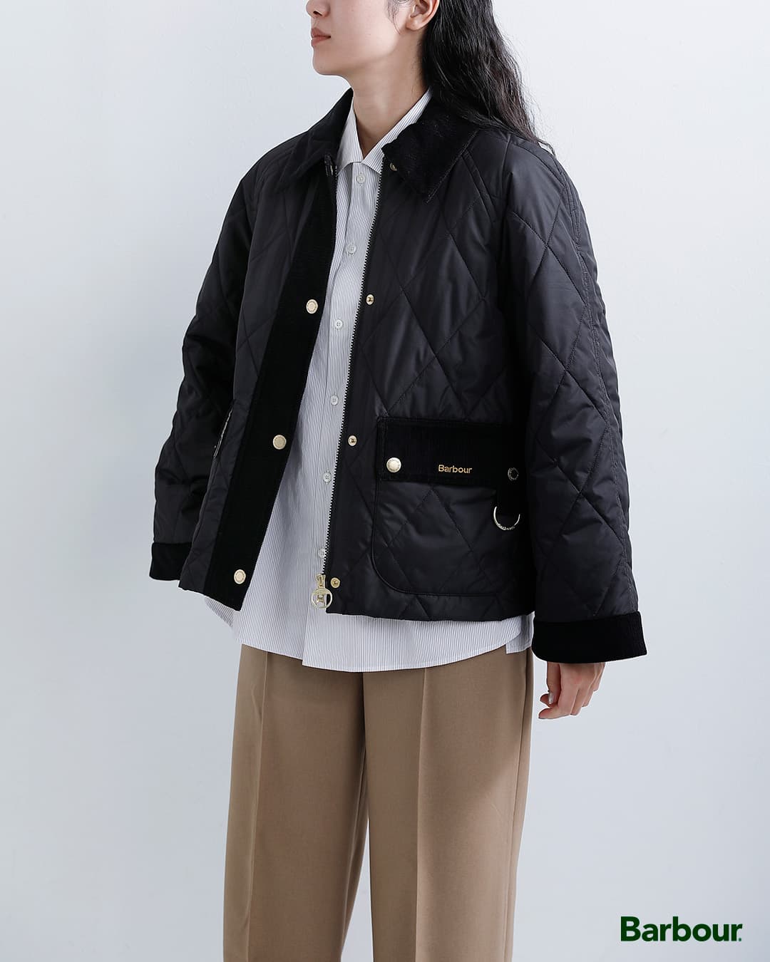 Barbourキルティング ジャケット kilnwick quilted jacket lqu1933