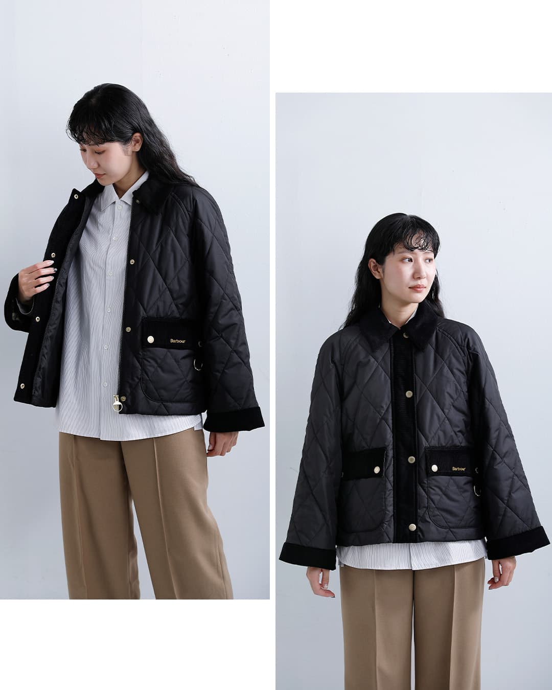 Barbourキルティング ジャケット kilnwick quilted jacket lqu1933