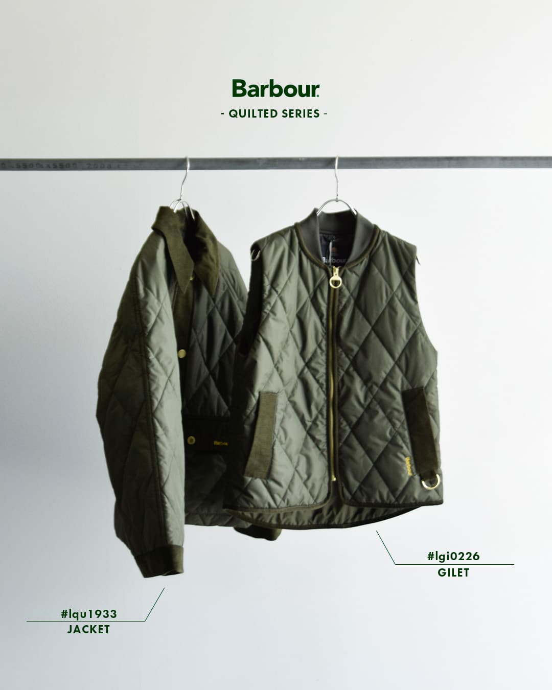 Barbourキルティング ジャケット kilnwick quilted jacket lqu1933