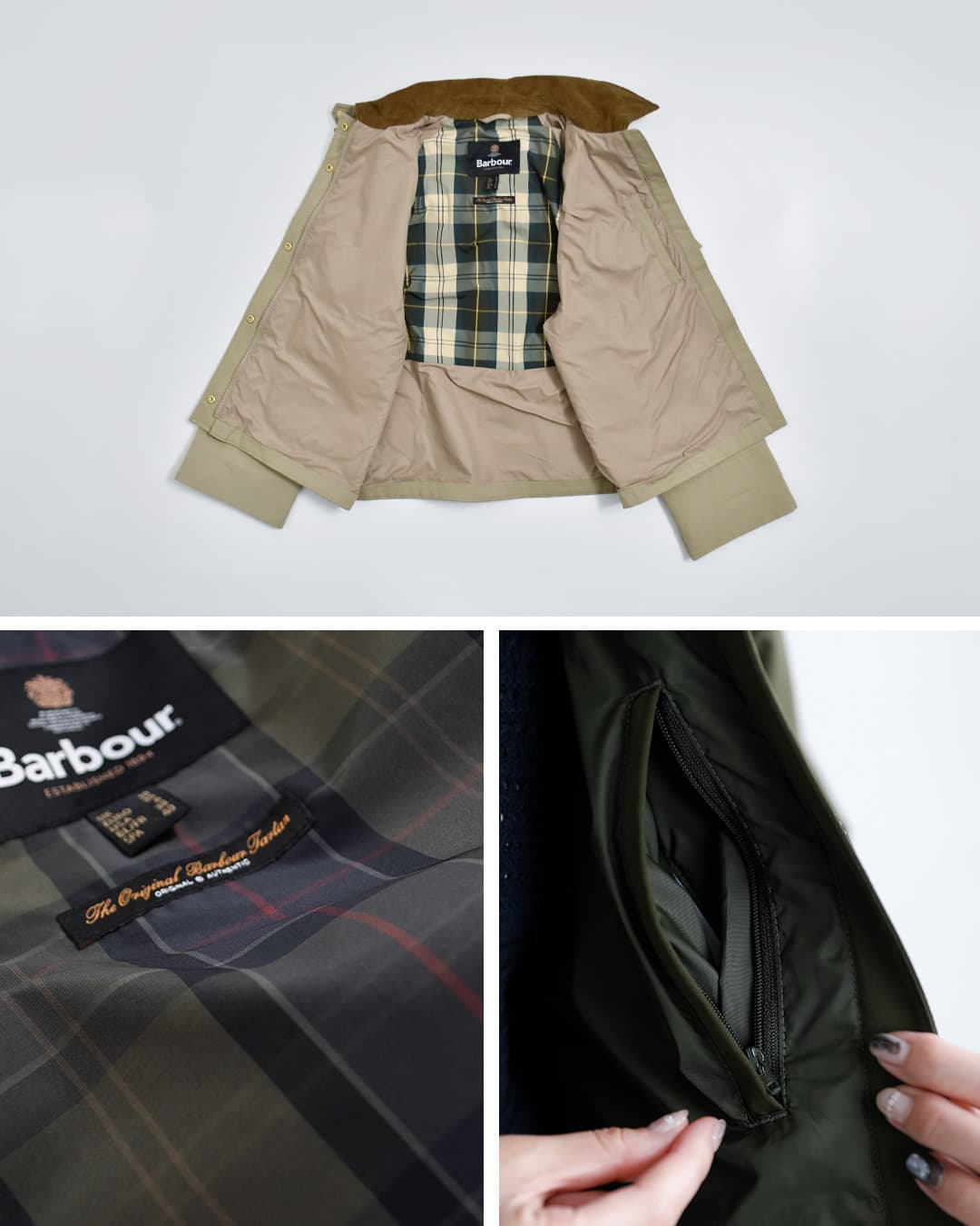 Barbourシャワープルーフ ジャケット TERRINGTON SHOWERPROOF JACKET lsp0354
