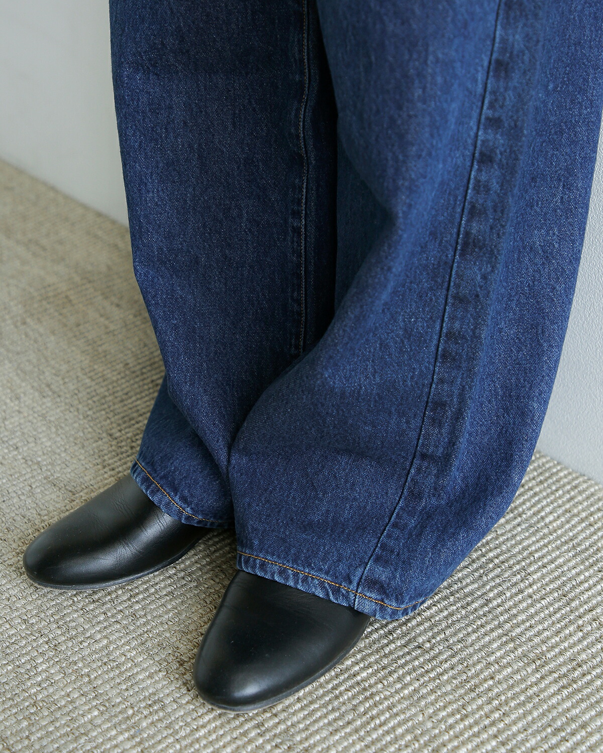 Needby heritage(ニードバイヘリテージ)ワイドストレート デニムパンツ LUNA luna-same1  秋冬