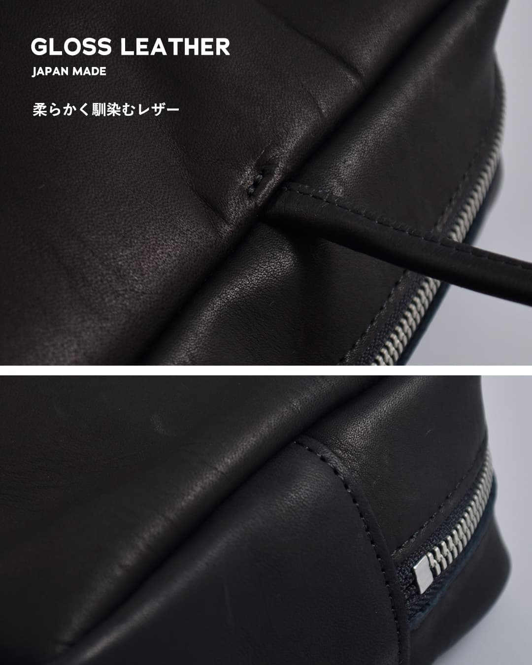 mormyrus(モルミルス)レザー ロングハンドル 横長 トートバッグ m-174