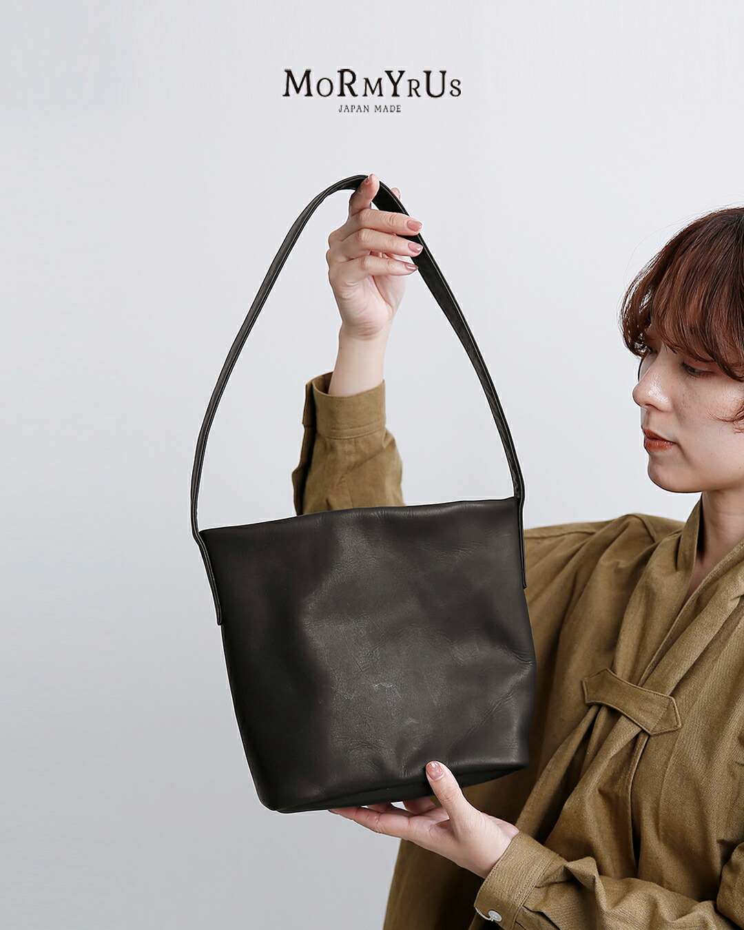 mormyrus(モルミルス)レザー ワンハンドル ショルダーバッグ m-175