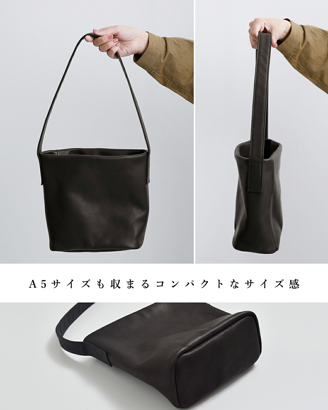 mormyrus(モルミルス)レザー ワンハンドル ショルダーバッグ m-175