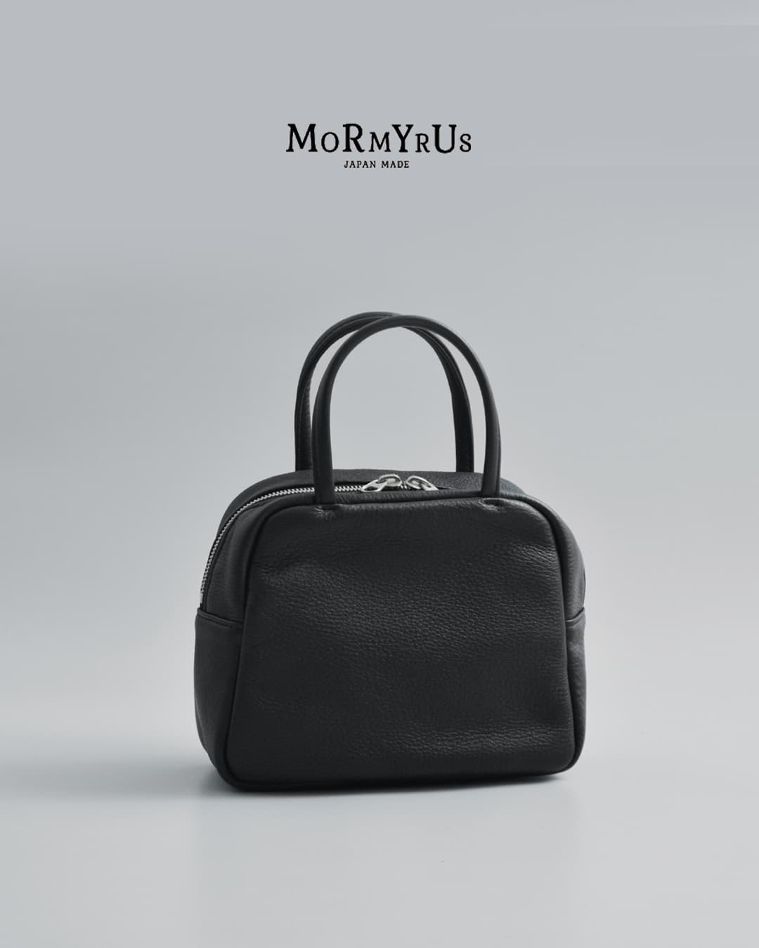 mormyrus(モルミルス)レザー スクエア ハンドバッグ m-179