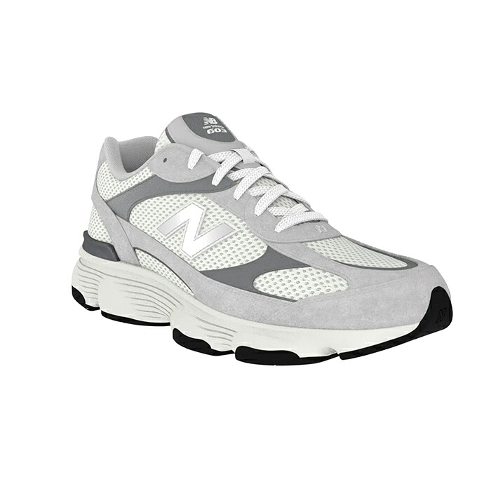new balanceスエード メッシュアッパー スニーカー m603