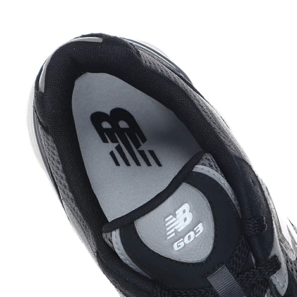 new balanceスエード メッシュアッパー スニーカー m603