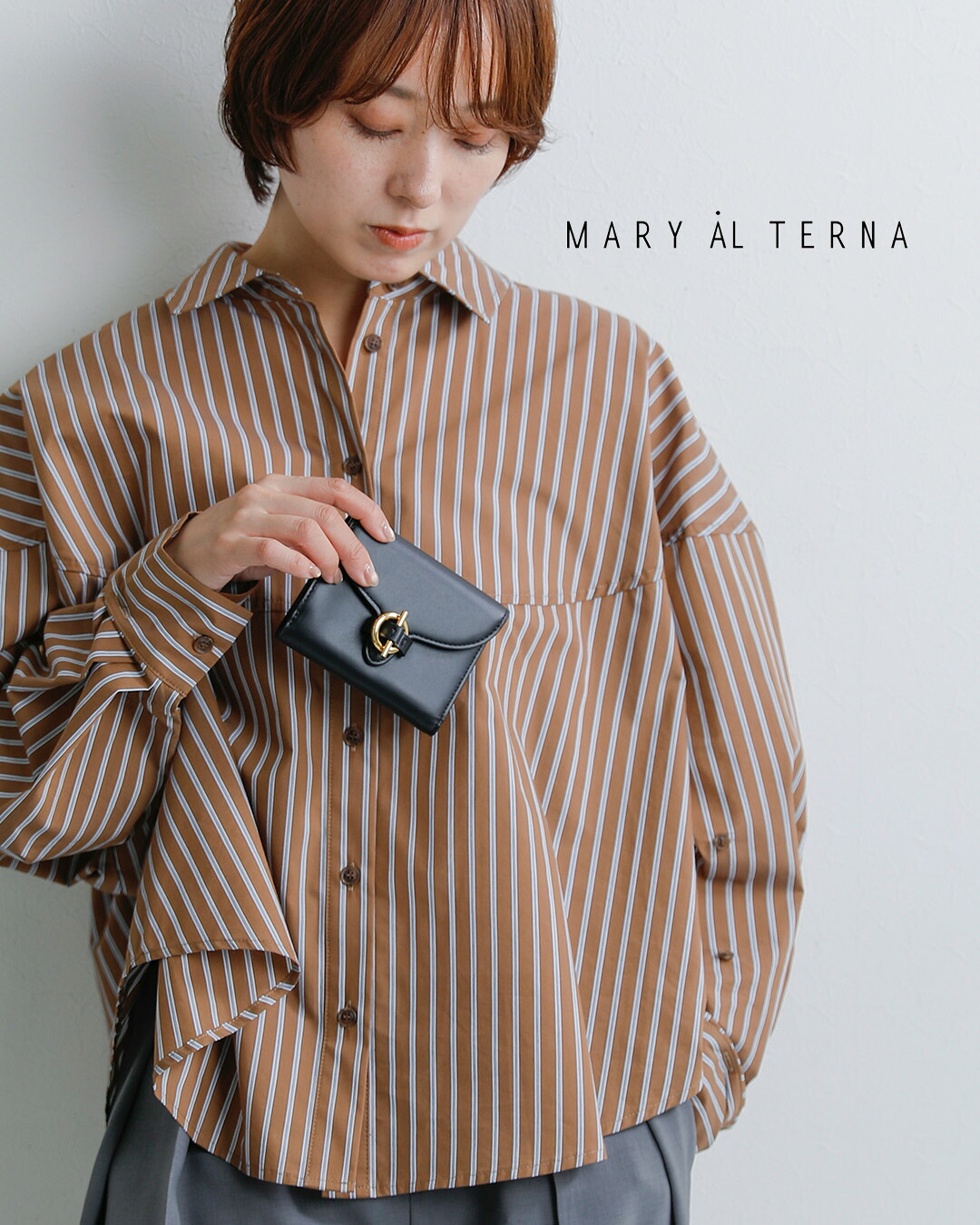 MARY AL TERNAカウレザー ウォレット CLASP ma6201wl-06