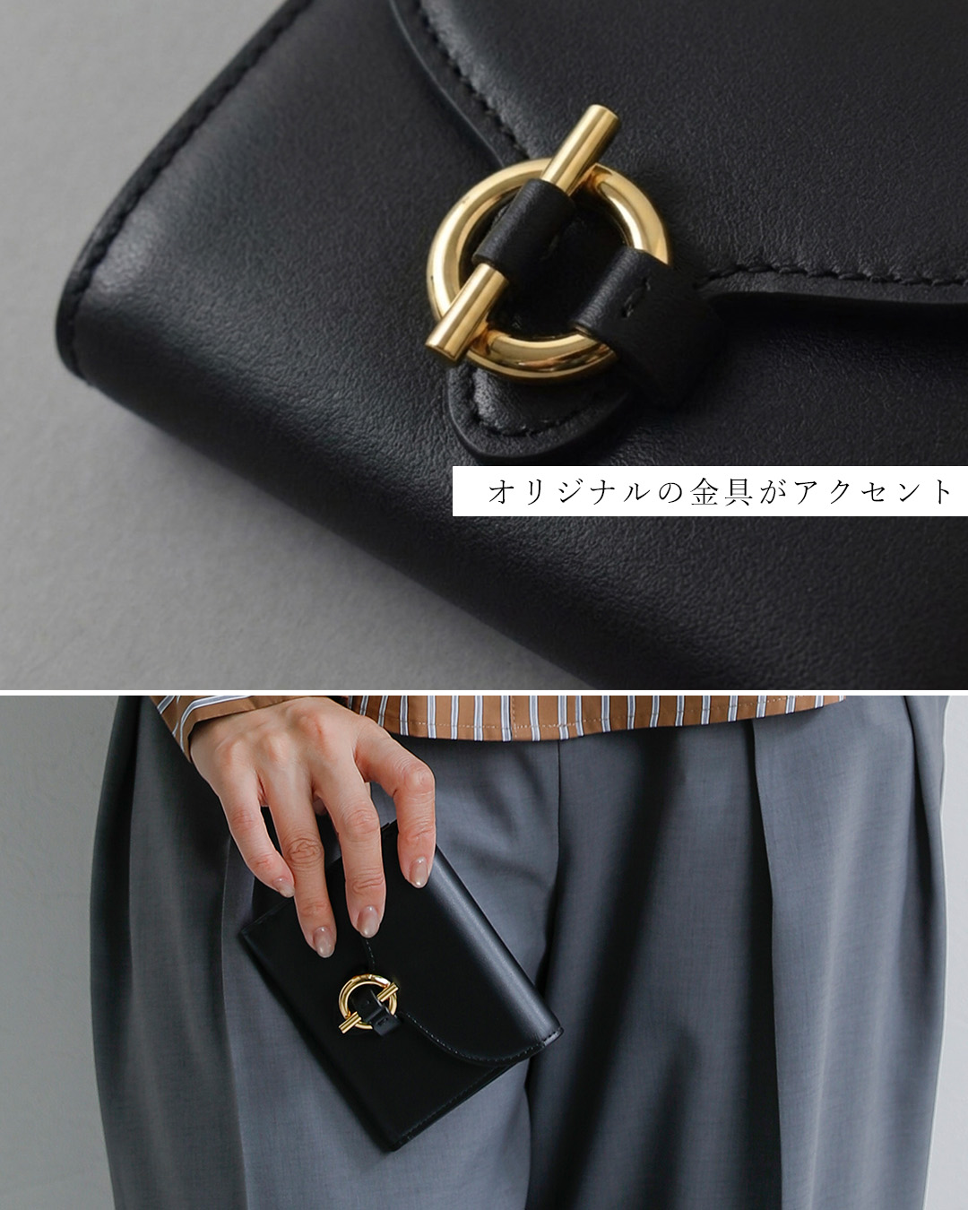 MARY AL TERNAカウレザー ウォレット CLASP ma6201wl-06
