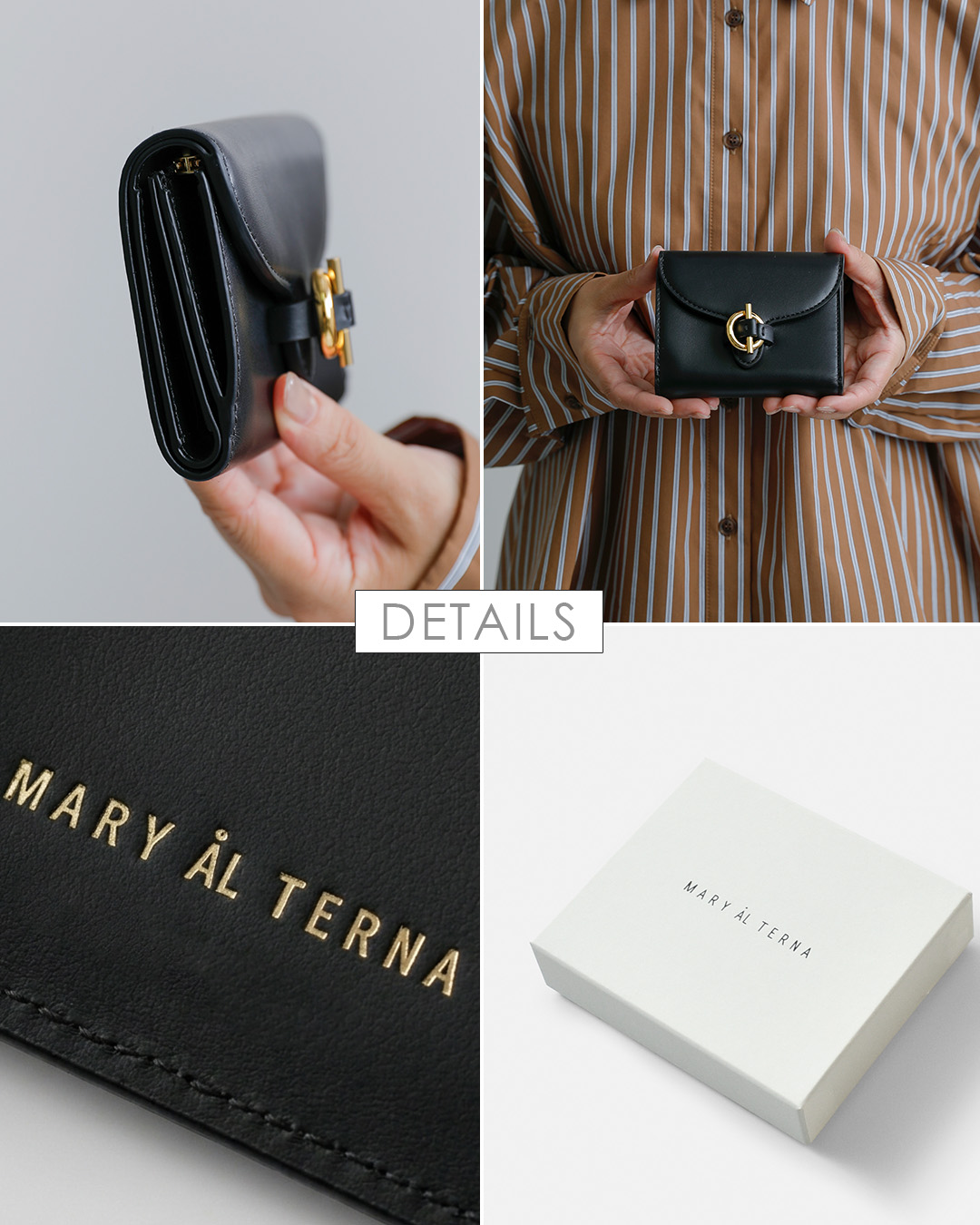 MARY AL TERNAカウレザー ウォレット CLASP ma6201wl-06