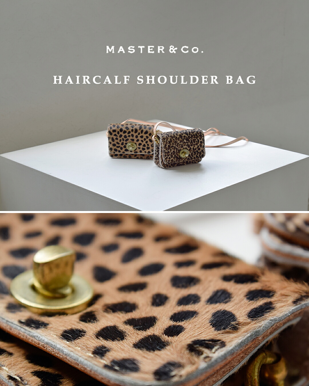 MASTER&Co.(マスターアンドコー)ヘアカーフ ショルダーバッグ mc1661