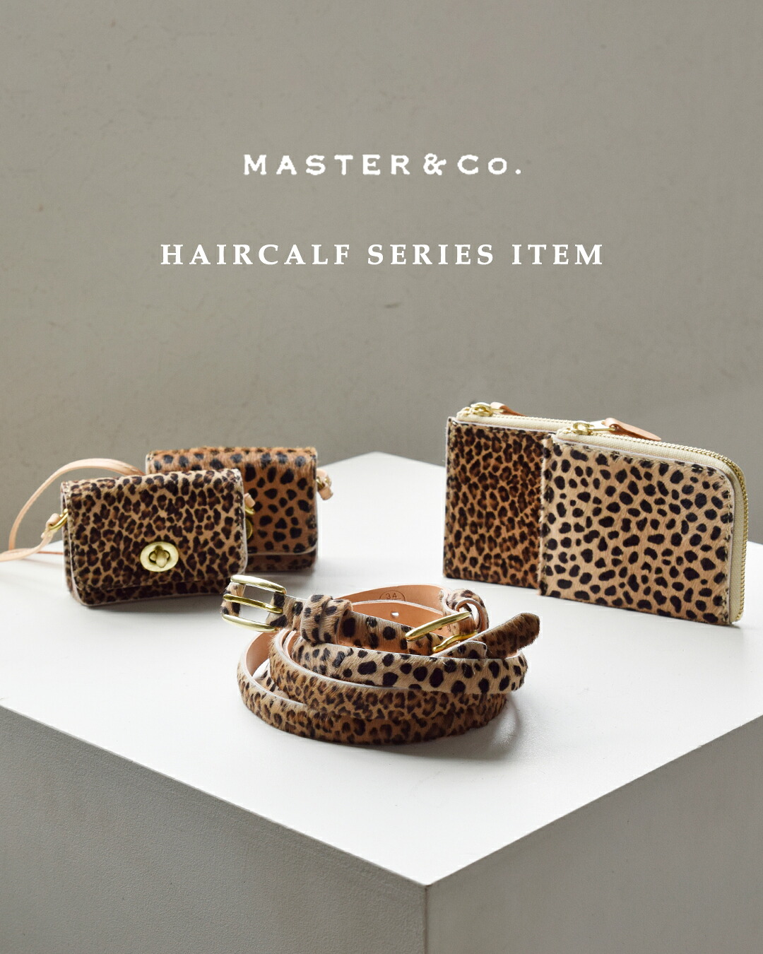 MASTER&Co.(マスターアンドコー)ヘアカーフ ショルダーバッグ mc1661