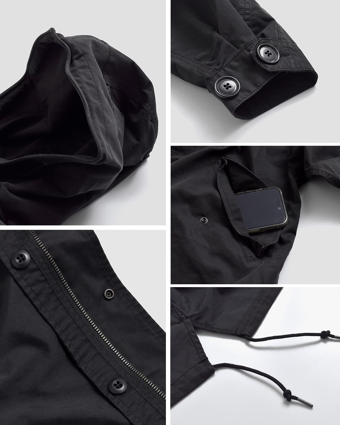 KHA:KI(カーキ)Aライン ミドル モッズコート NEW TYPE-51 PARKA mil25fjk3051