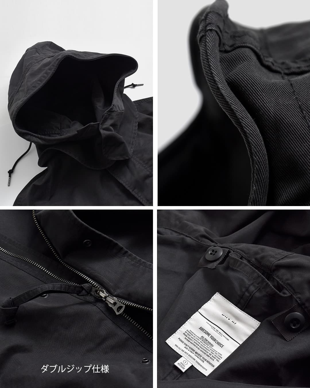 KHA:KI(カーキ)ロング モッズコート NEW TYPE-65 COAT mil25fjk3065