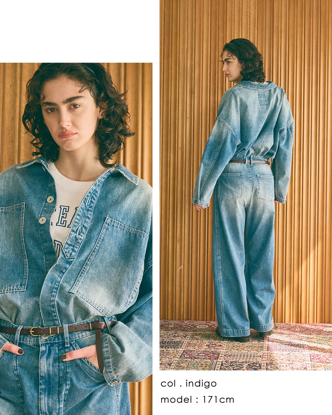 KHA:KI(カーキ)ライトオンスデニム ミリタリーシャツジャケット TYPE-35 DENIM SHIRT mil26fbl3166