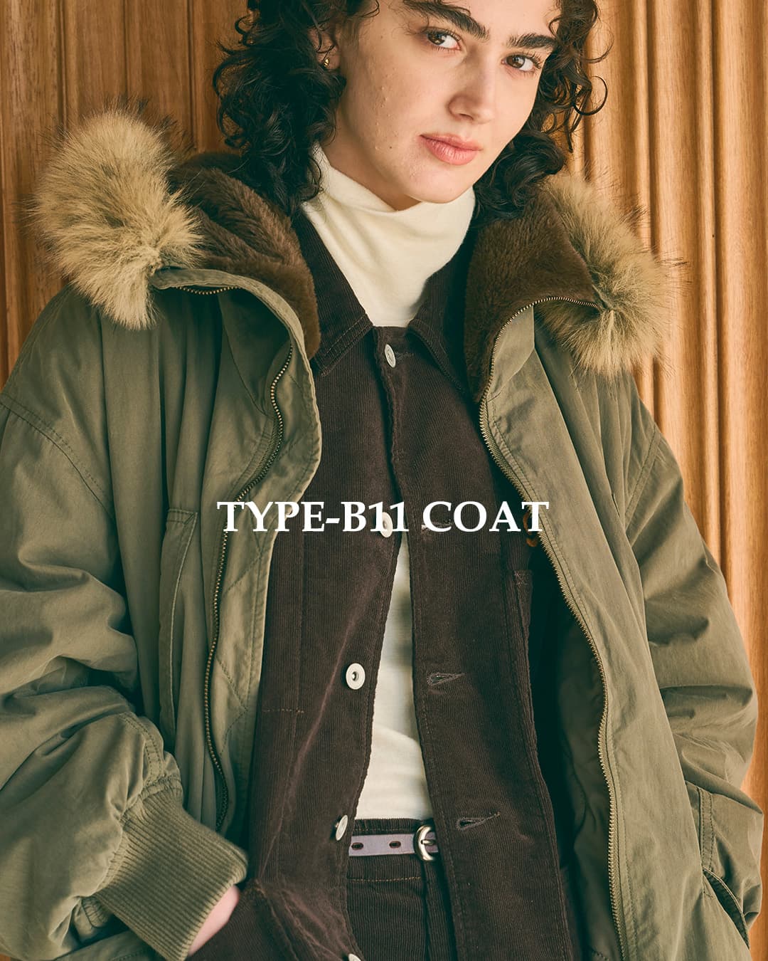 KHA:KIライトポプリン ミリタリー ロングコート TYPE-B11 COAT mil26fjk3258