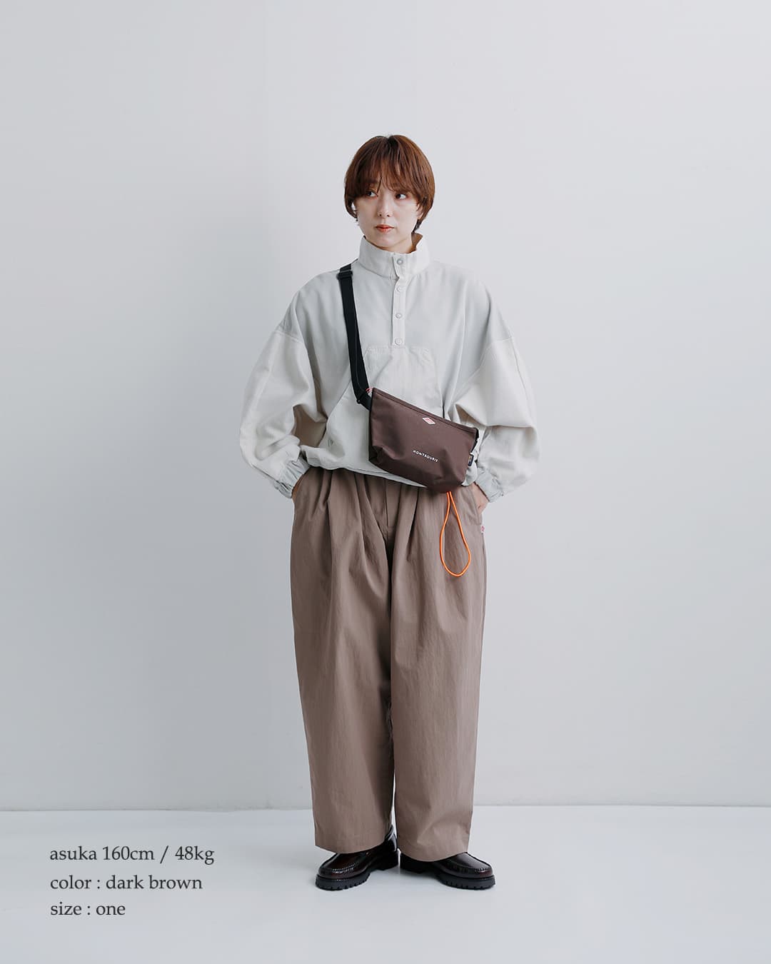 DANTON(ダントン)コーデュラ キャンバス ショルダーバッグ MONTSOURIS montsouris-26aw