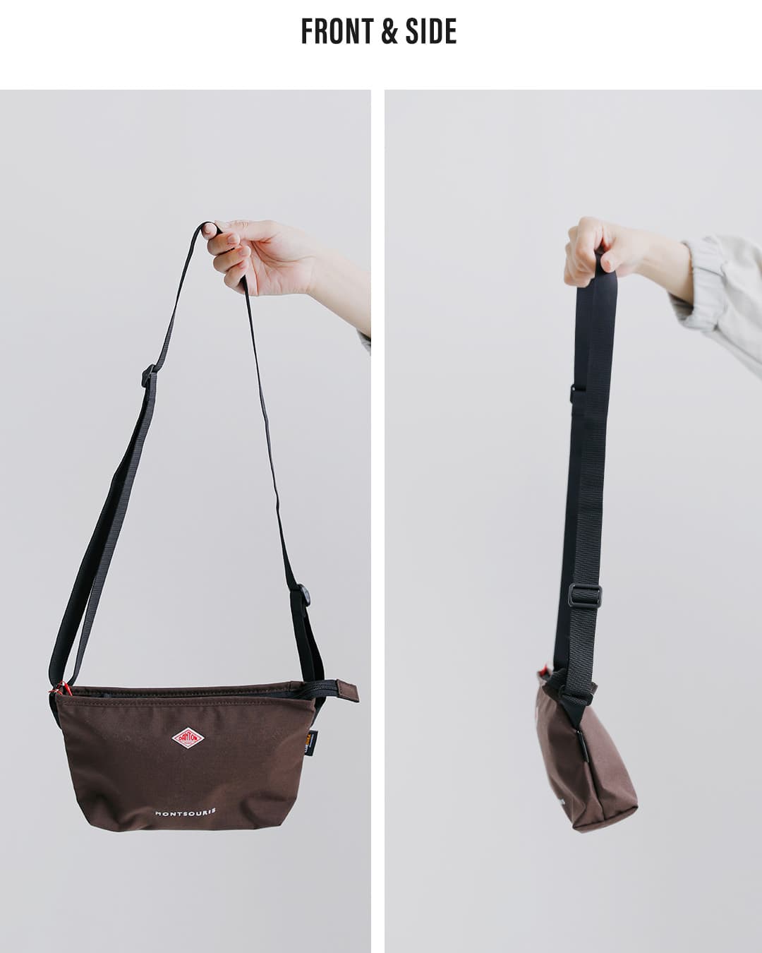 DANTON(ダントン)コーデュラ キャンバス ショルダーバッグ MONTSOURIS montsouris-26aw