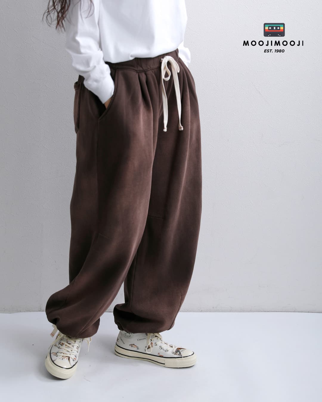 MOOJIMOOJIヘビーウェイト エイジド スウェットパンツ SWEAT 04 PANTS AGED moo-26f-5