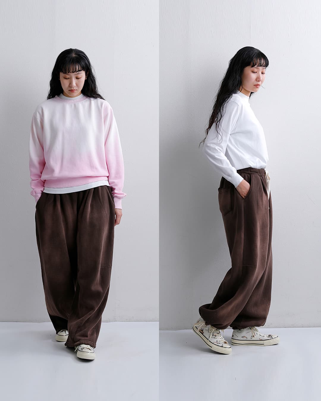 MOOJIMOOJIヘビーウェイト エイジド スウェットパンツ SWEAT 04 PANTS AGED moo-26f-5