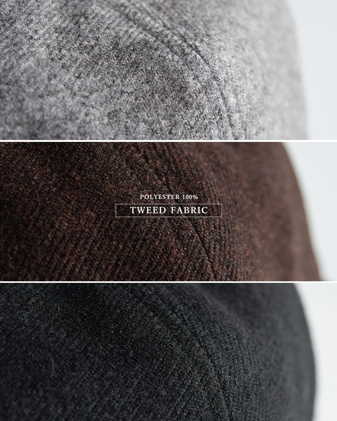 Nine Tailorツイード 6パネル キャップ Lymington Cap n-196-same3