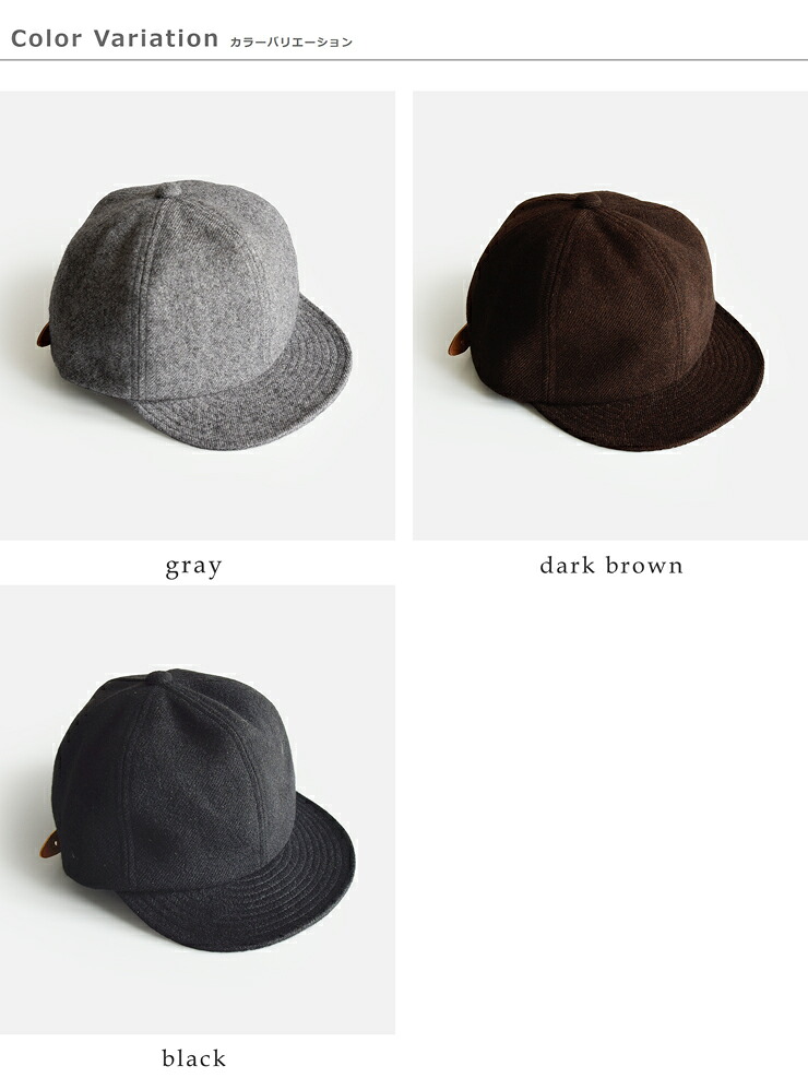 Nine Tailorツイード 6パネル キャップ Lymington Cap n-196-same3