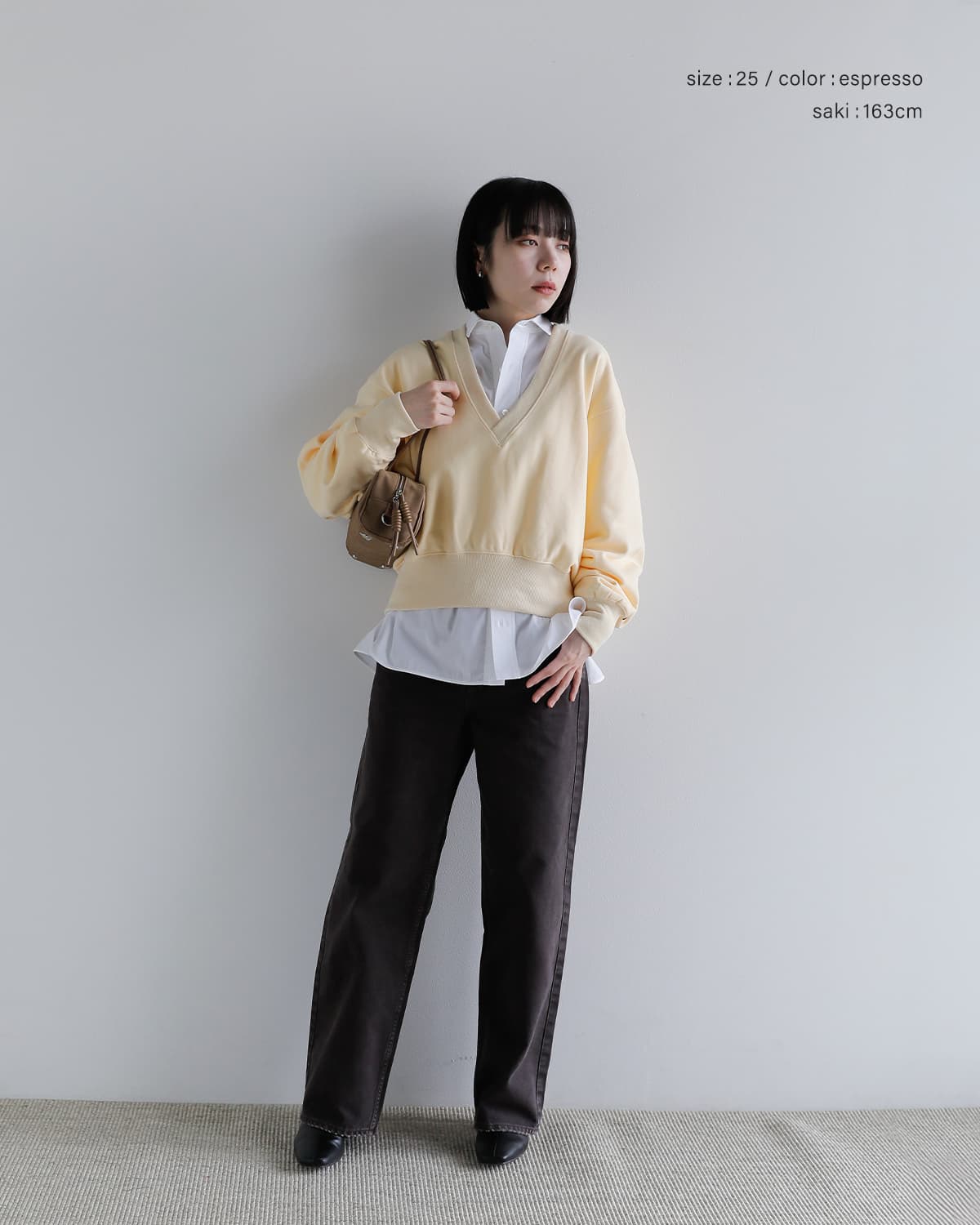 upper hights(アッパーハイツ)ミドルライズ ワイド ストレート デニム パンツ THE NIECE MID-RISE niece-midrise