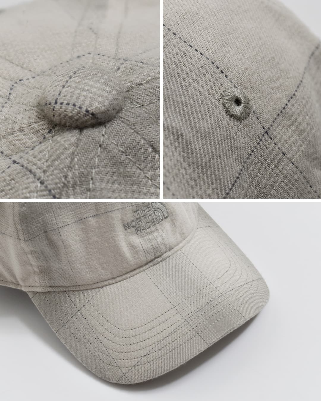 THE NORTH FACETNFロゴ フランネル チェック キャップ TNF Logo Flannel Check Cap nn42674