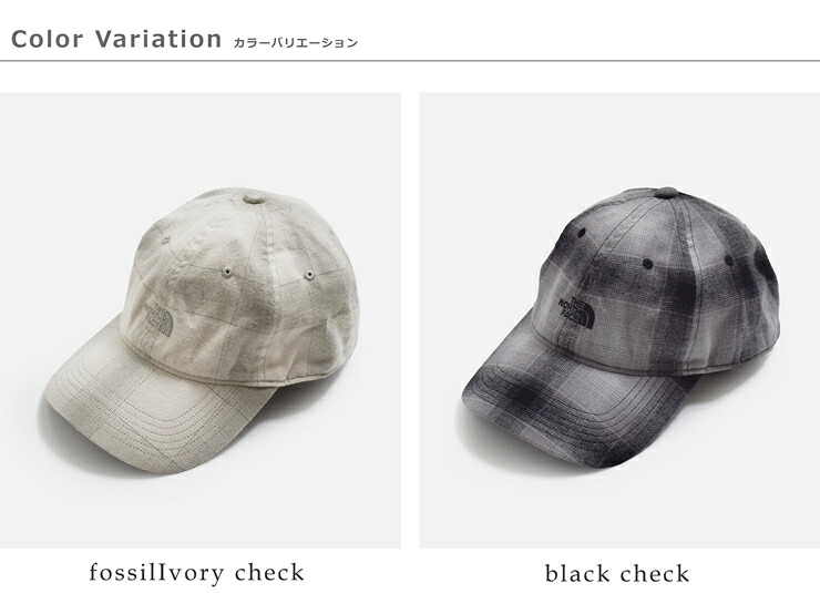 THE NORTH FACETNFロゴ フランネル チェック キャップ TNF Logo Flannel Check Cap nn42674