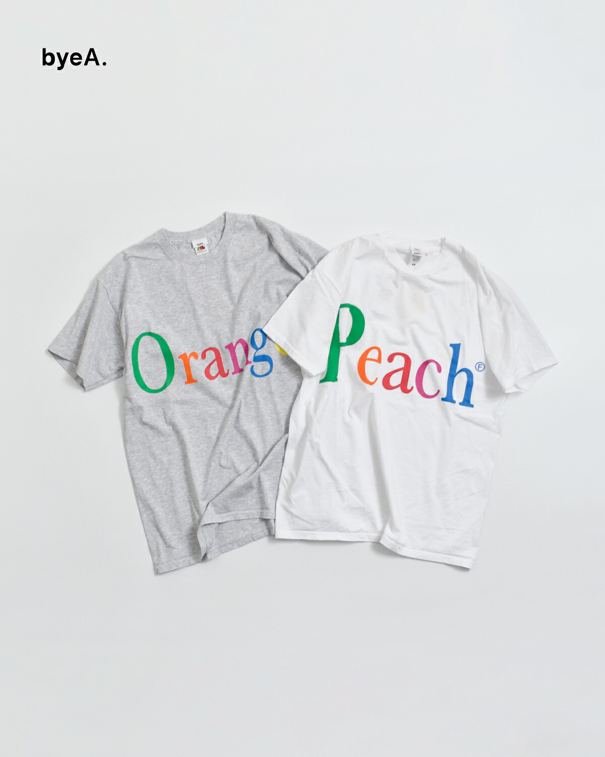 byeA(バイエー)クルーネック 半袖 Tシャツ NOT APPLE not-apple-tee
