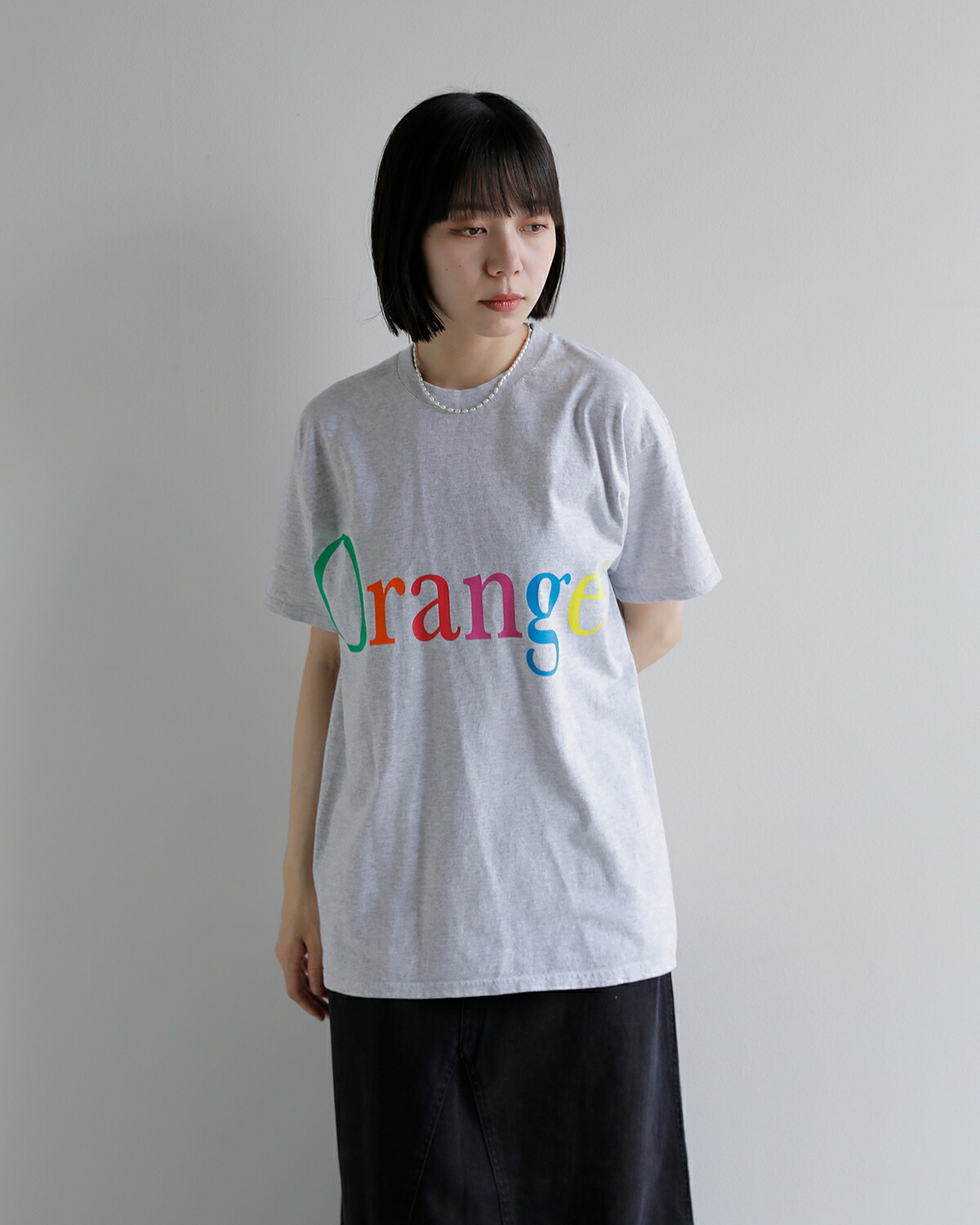 byeA(バイエー)クルーネック 半袖 Tシャツ NOT APPLE not-apple-tee
