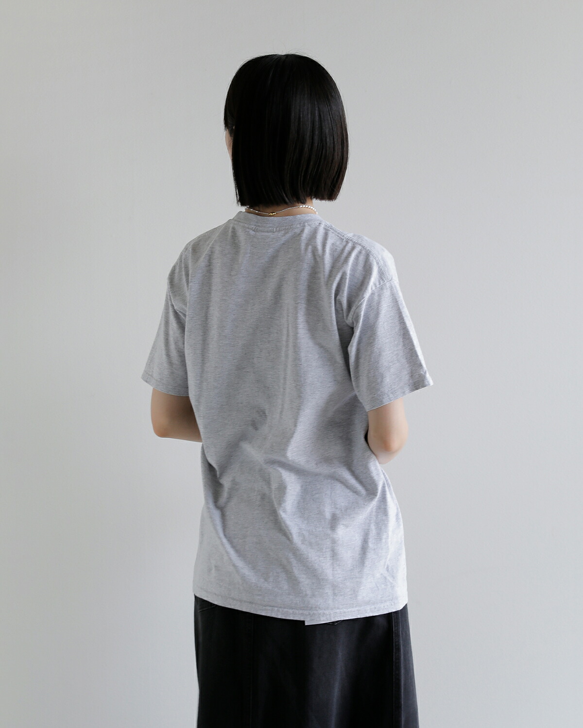 byeA(バイエー)クルーネック 半袖 Tシャツ NOT APPLE not-apple-tee