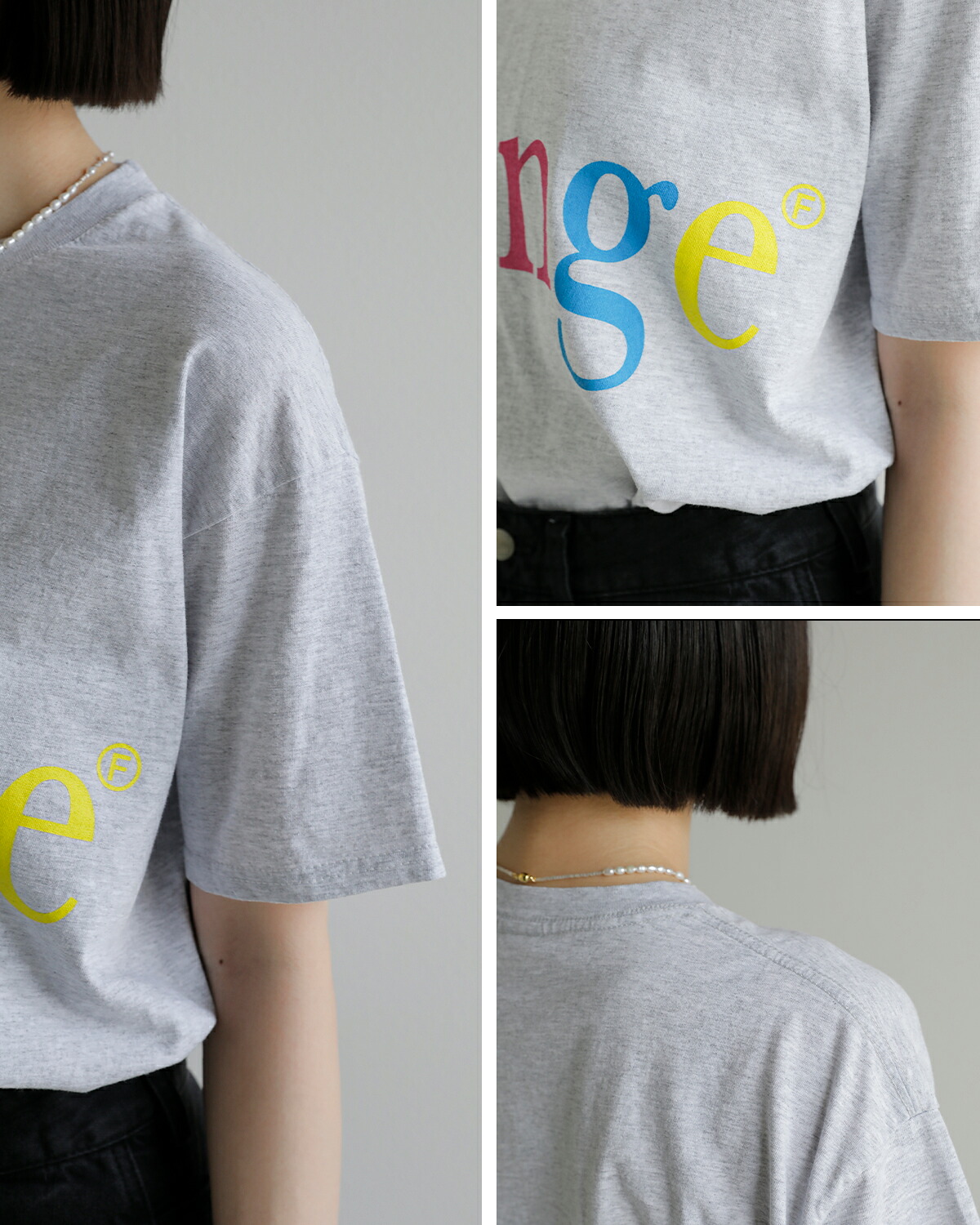 byeA(バイエー)クルーネック 半袖 Tシャツ NOT APPLE not-apple-tee