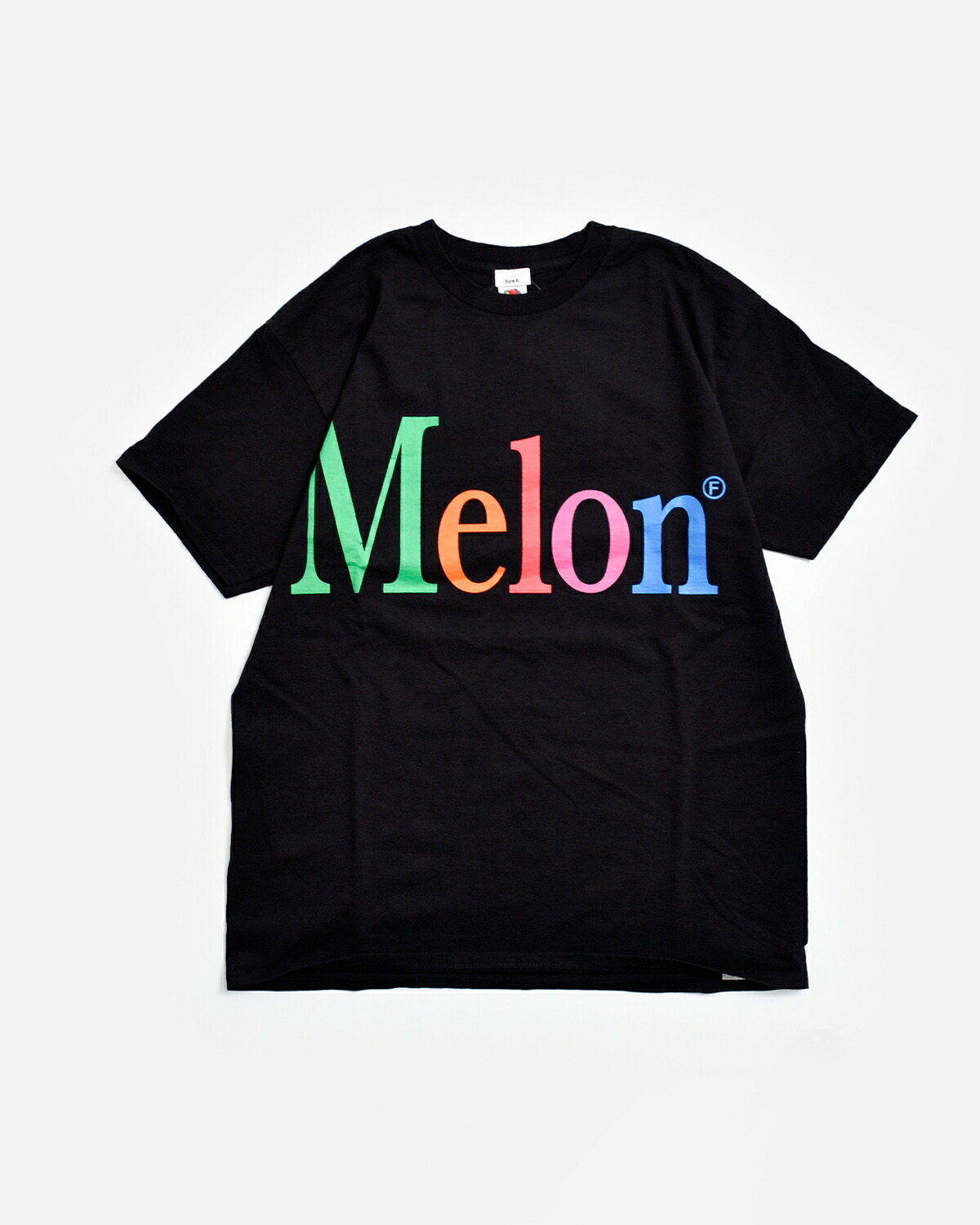 byeA(バイエー)クルーネック 半袖 Tシャツ NOT APPLE not-apple-tee
