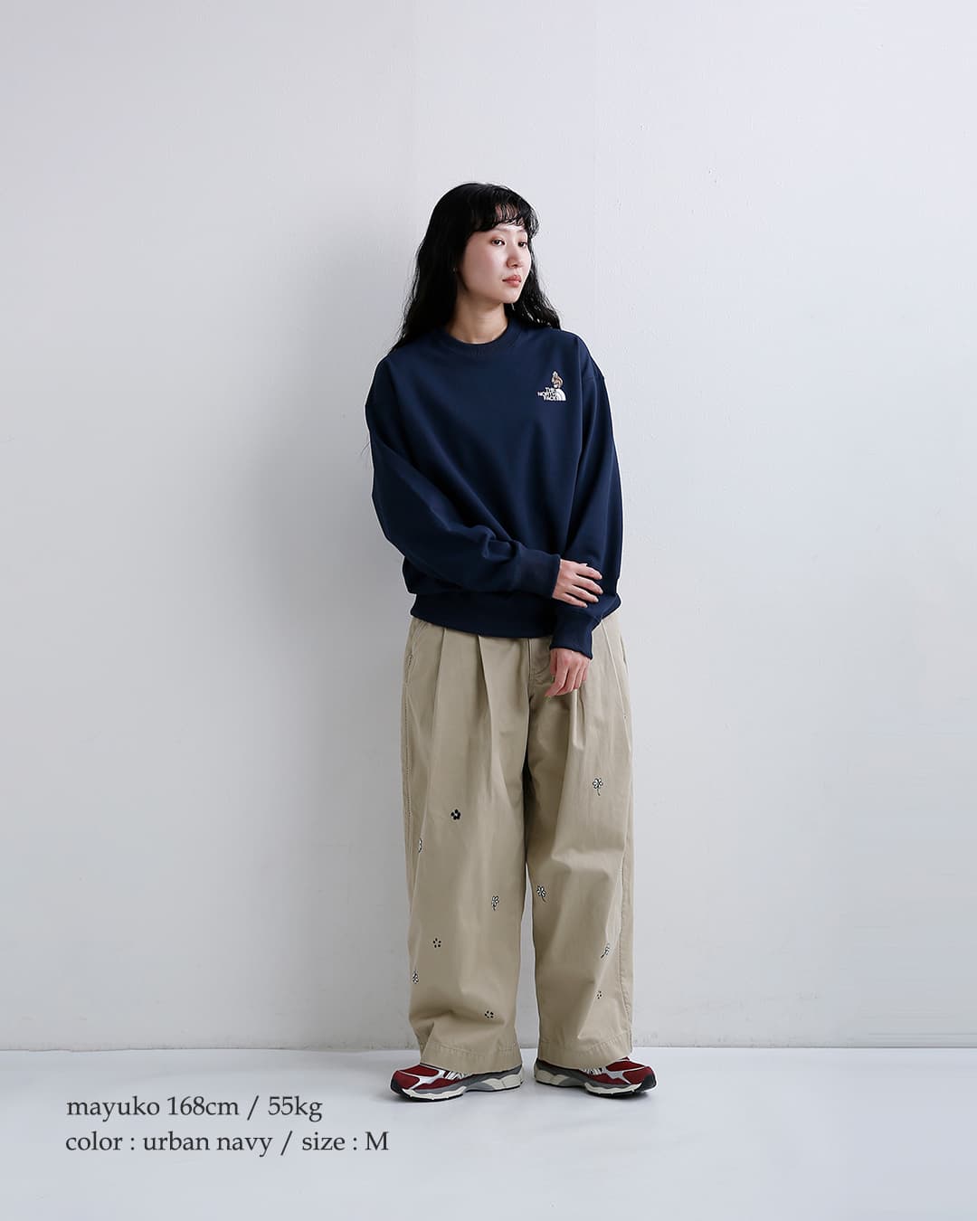 THE NORTH FACE(ノースフェイス)ズー ピッカー クルーネック スウェットシャツ Zoo Picker Crew nt62638