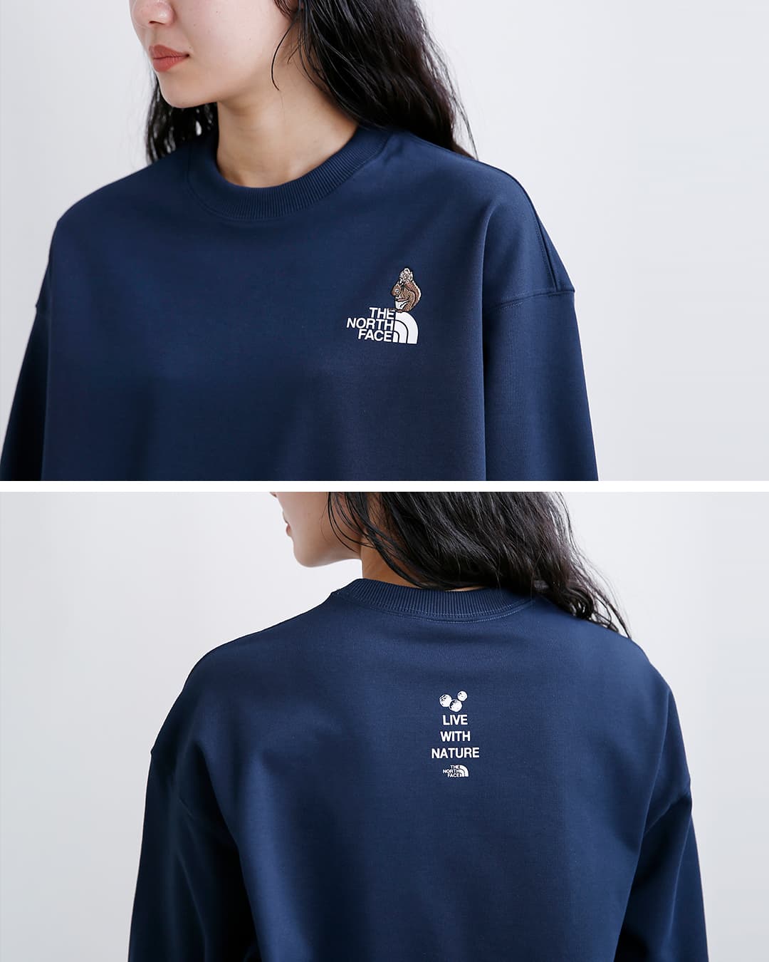 THE NORTH FACE(ノースフェイス)ズー ピッカー クルーネック スウェットシャツ Zoo Picker Crew nt62638