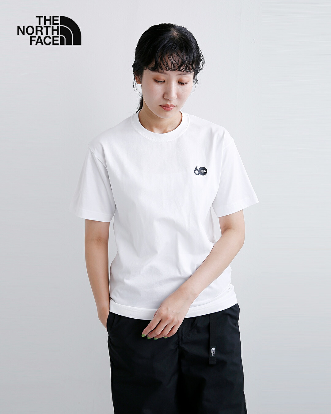 THE NORTH FACE(ノースフェイス)ショートスリーブ 60th グラフィック ロゴTシャツ S/S 60th Graphic Logo Tee nt82646