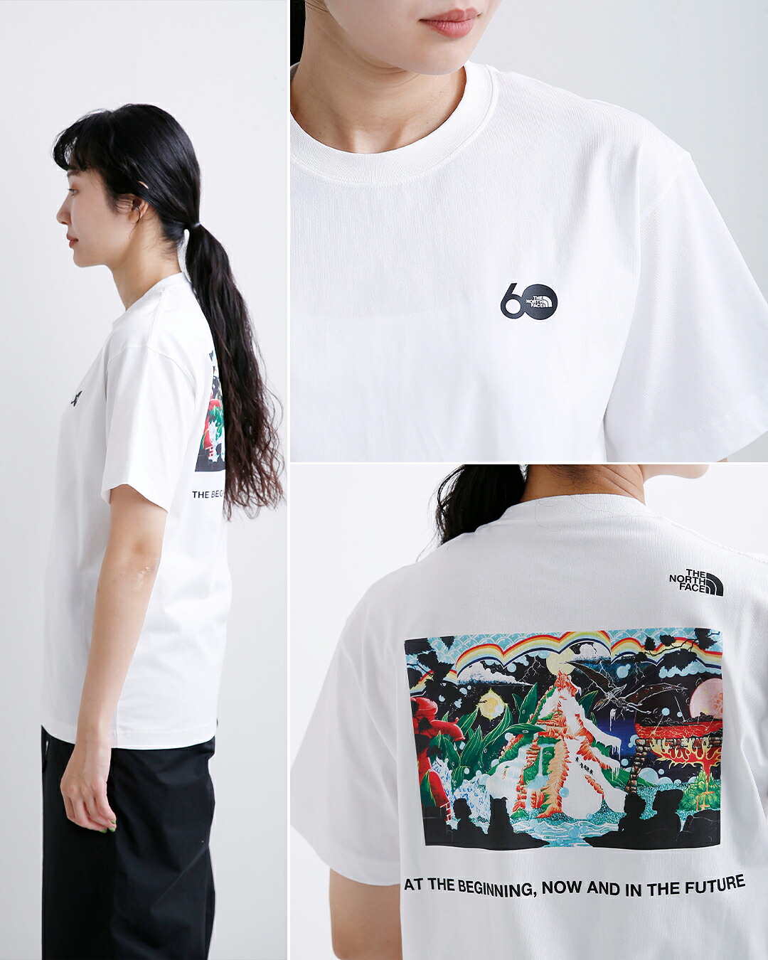 THE NORTH FACE(ノースフェイス)ショートスリーブ 60th グラフィック ロゴTシャツ S/S 60th Graphic Logo Tee nt82646