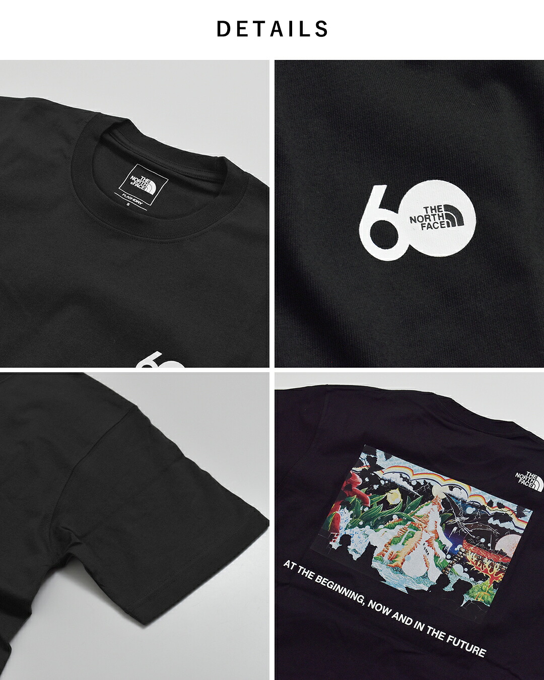 THE NORTH FACE(ノースフェイス)ショートスリーブ 60th グラフィック ロゴTシャツ S/S 60th Graphic Logo Tee nt82646