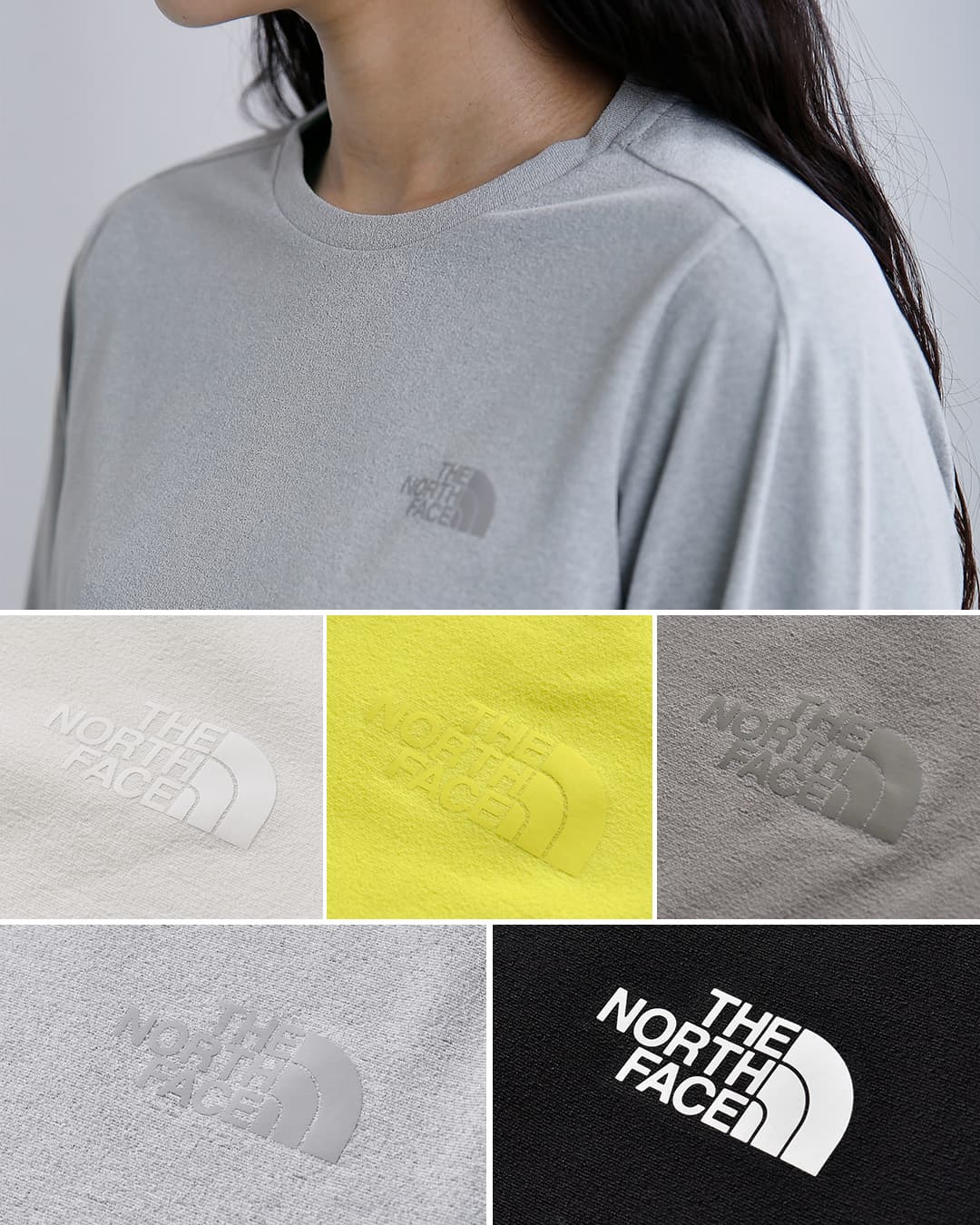 THE NORTH FACEフラッシュドライ アクション 長袖 Tシャツ L/S FD Axion Crew ntw82581