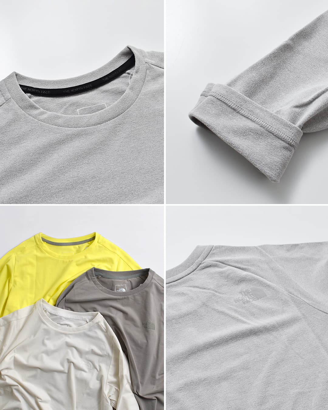 THE NORTH FACEフラッシュドライ アクション 長袖 Tシャツ L/S FD Axion Crew ntw82581