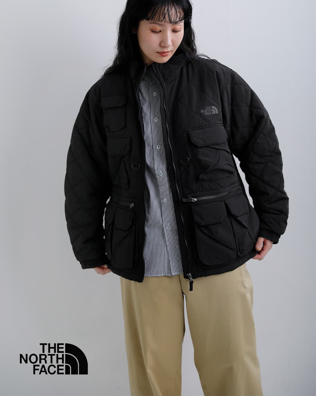 THE NORTH FACE撥水 キルティング ユーティリティ ジャケット Quilting Utility Jacket ny82630