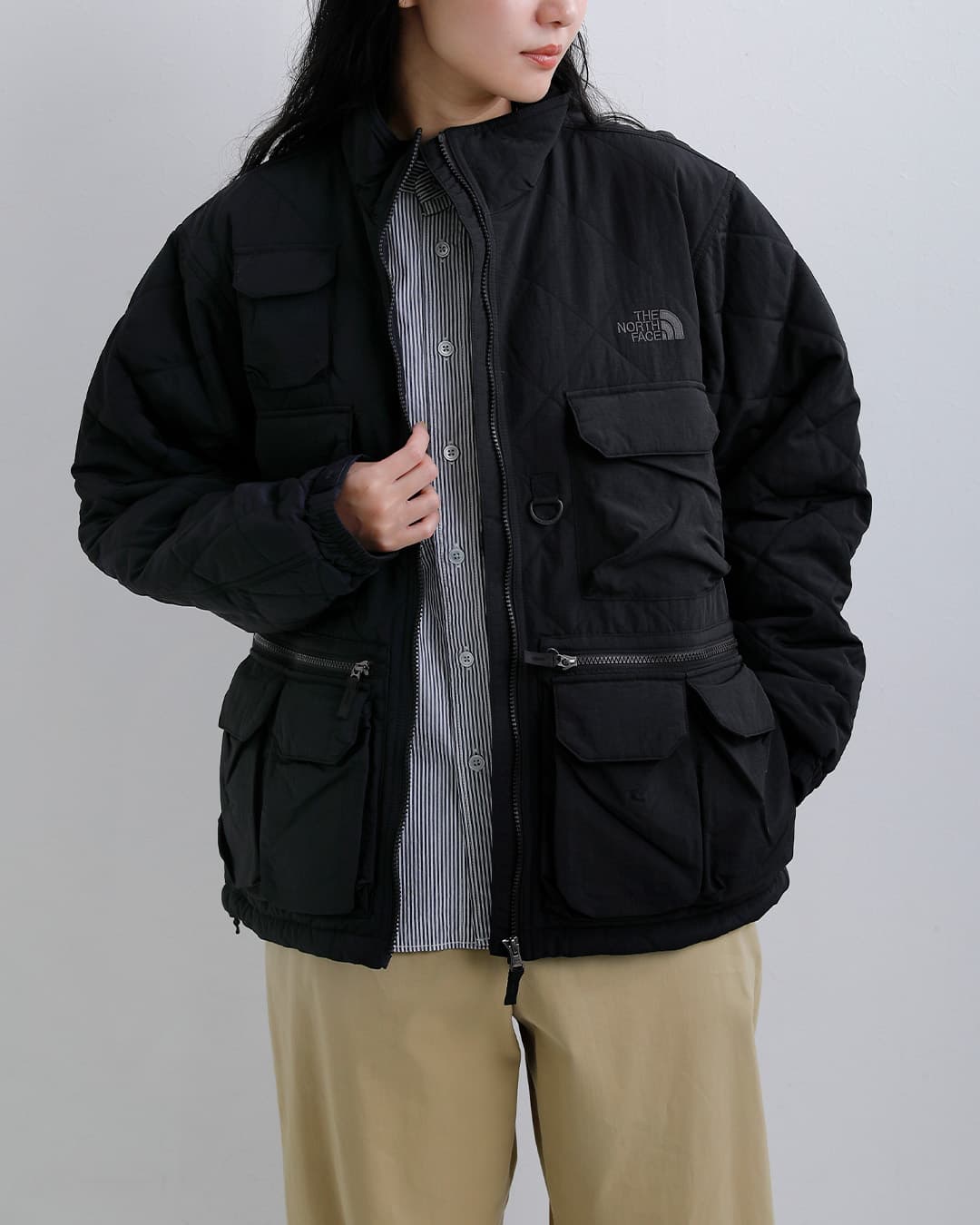 THE NORTH FACE撥水 キルティング ユーティリティ ジャケット Quilting Utility Jacket ny82630