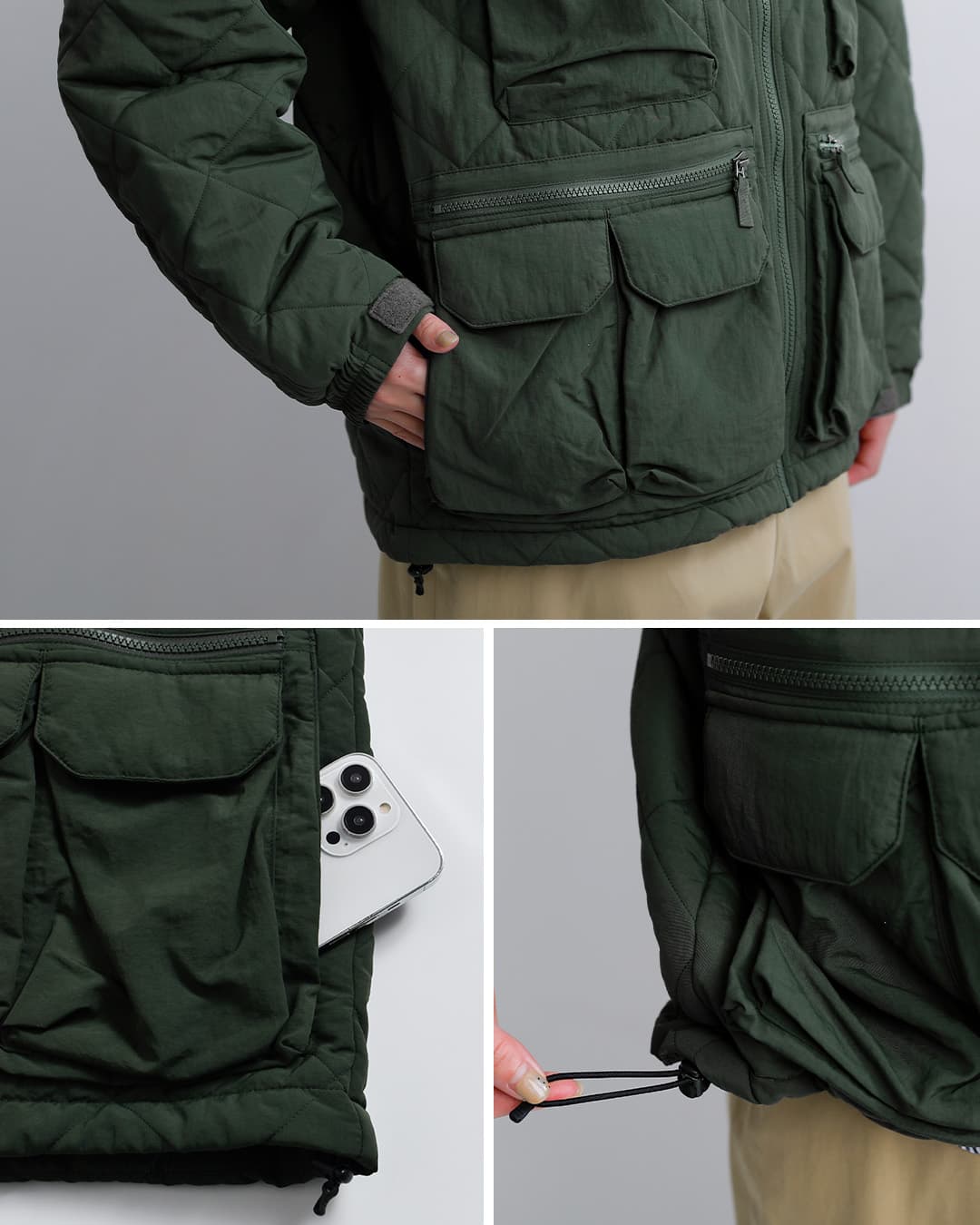 THE NORTH FACE撥水 キルティング ユーティリティ ジャケット Quilting Utility Jacket ny82630